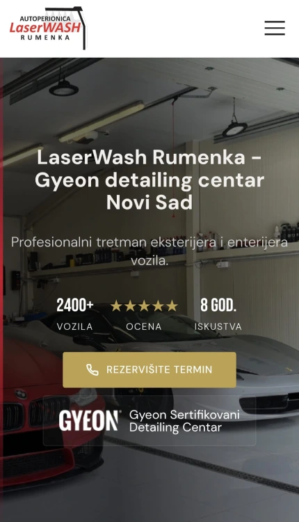 LaserWash Rumenka